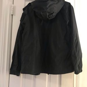 Black Columbia rain coat